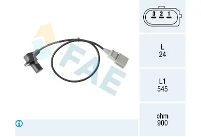 Generador de impulsos, cigüeñal FAE 79411 Disponible Ahora